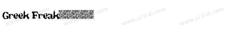 Greek Freak字体转换